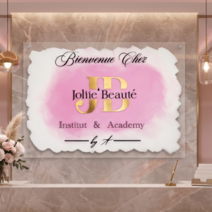 Panneau Institut De Beauté 2