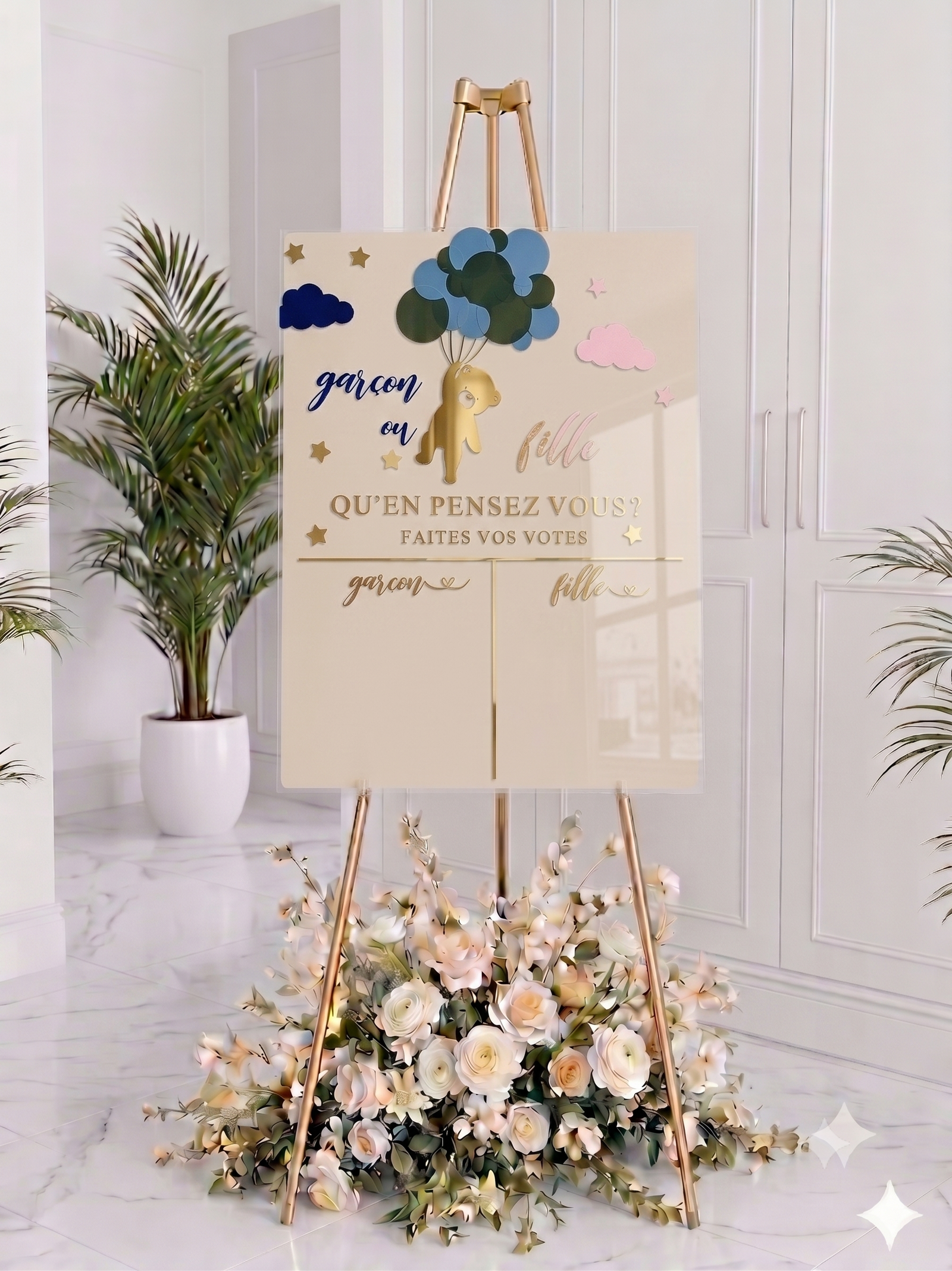 Panneau Gender Reveal