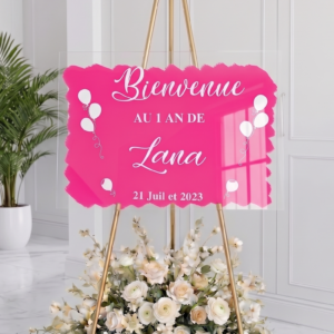 Panneau Anniversaire Lana