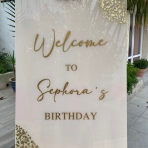 Panneau Anniversaire Sephora
